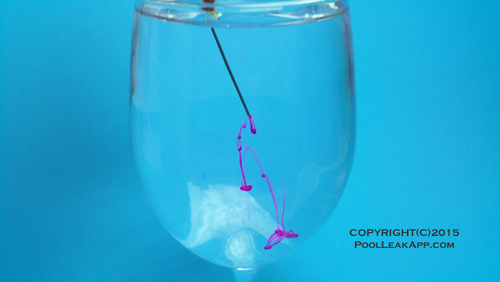 SWIMMING POOL LEAK DETECTION AND DYE TESTING KIT